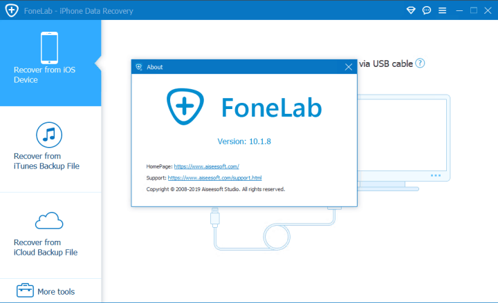 FoneLab Mac iPhone Data Recovery 10.1.26 for Mac Free Download