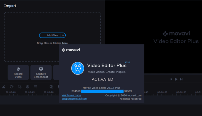 Movavi Video Editor Plus 2020 20.3.0 for Mac Free Download
