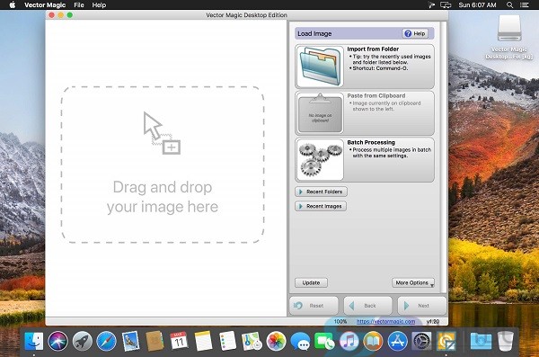 Vector Magic Desktop Edition v1.20 for Mac