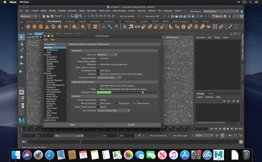 Autodesk Maya 2020.3 for Mac