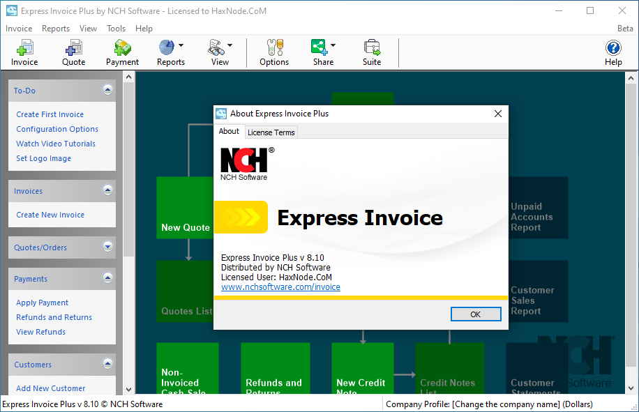 Express Invoice Plus 10 for Mac Free Download