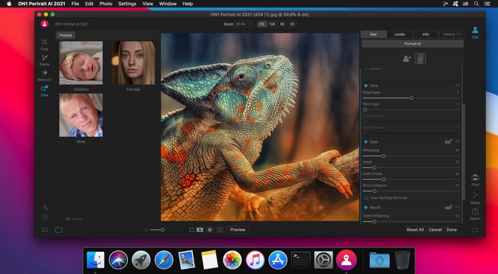 ON1 Portrait AI 2021 for Mac Free Download