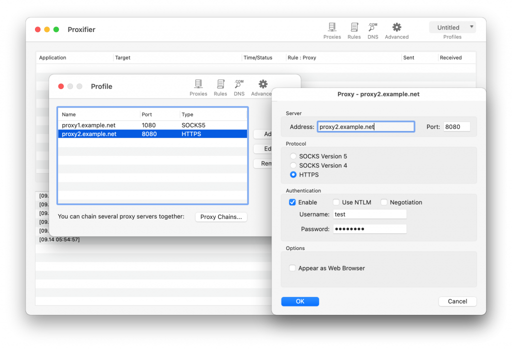 Proxifier 2 for Mac Full Version Free Download