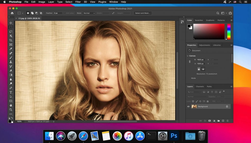 Download Adobe Photoshop 2021 for MacOSX