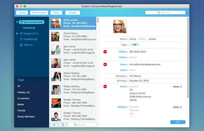Cisdem ContactsMate 5 for Mac Free Download