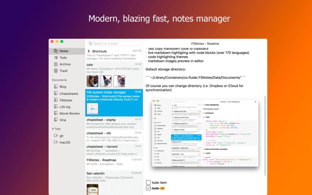 FSNotes for Mac Download