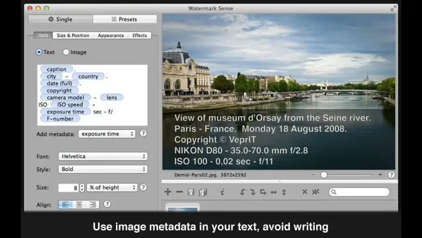 Watermark Sense for macOS Free Download
