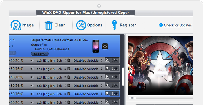 WinX DVD Ripper 2022 for Mac Free Download