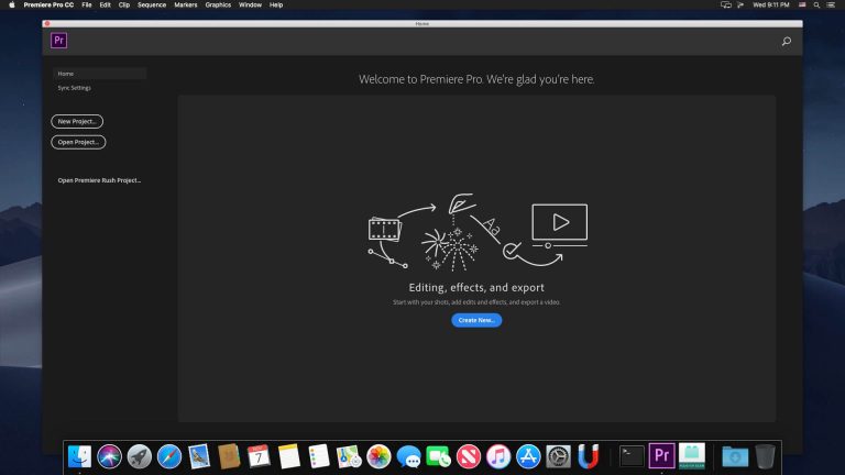 Adobe Premiere Pro CC 2021 for Mac Free Download