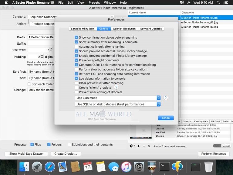 A Better Finder Rename 11 Free Download for macOS