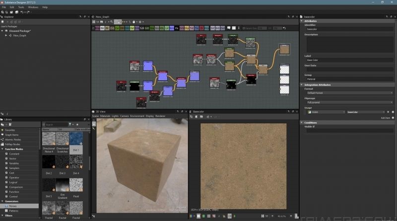 Adobe Substance 3D Designer 2022 for Mac Free Download