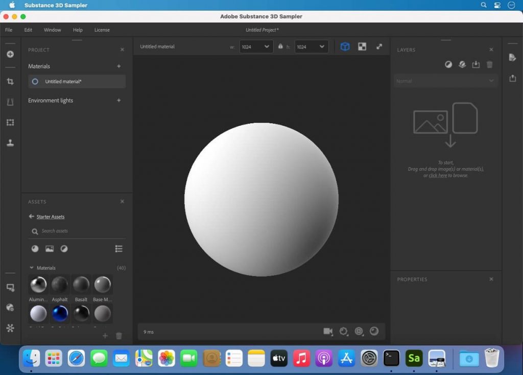 Adobe Substance 3D Sampler 3.2 for Mac Free Download