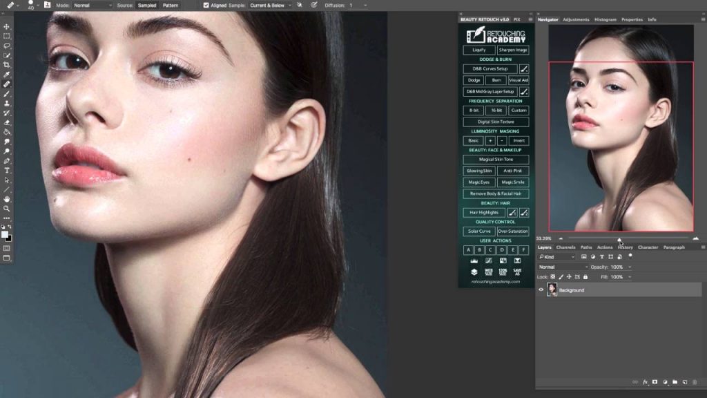 Beauty Retouch Panel Free Download