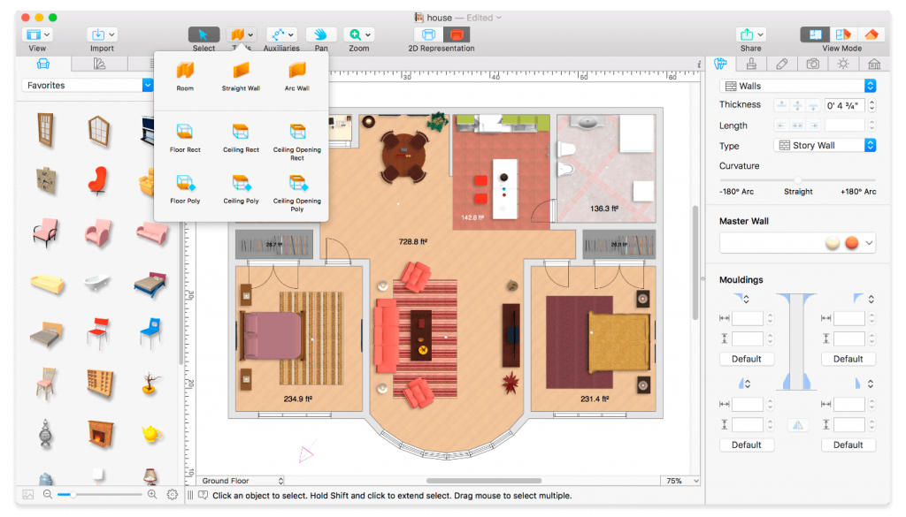 Live Home 3D Pro macOS Free Download