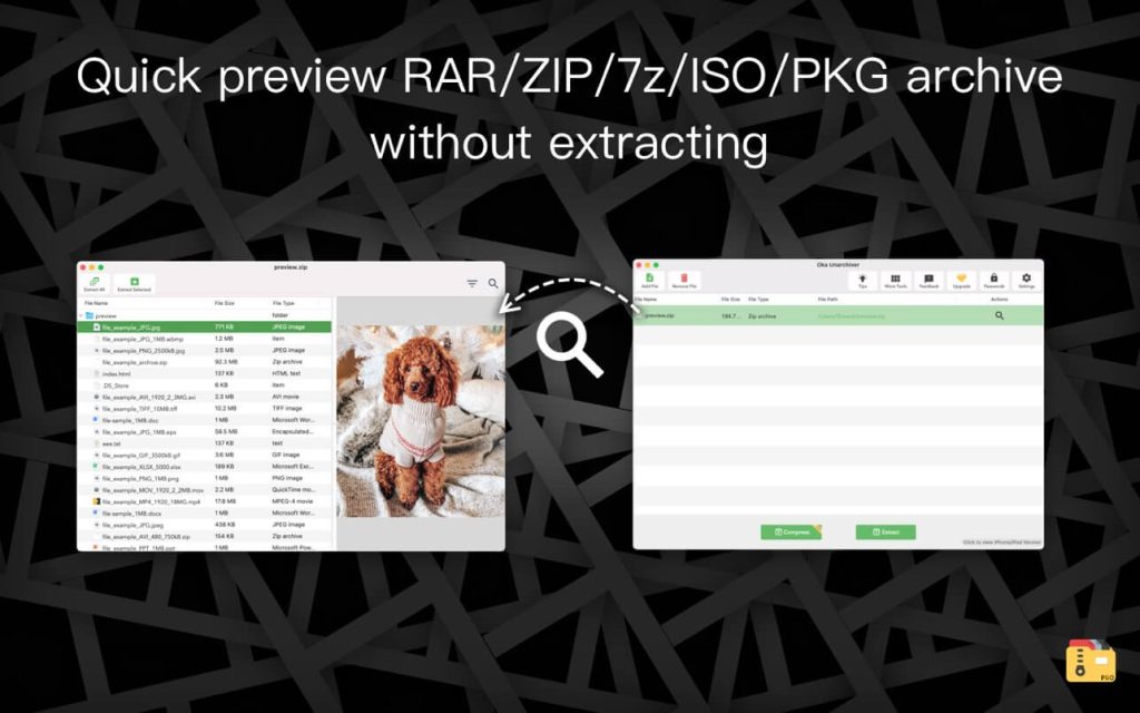 Oka Unarchiver Pro 2 for Mac Free Download