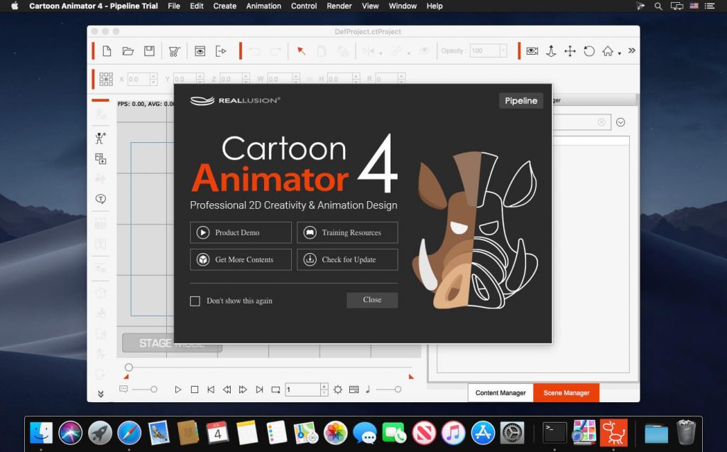 Reallusion Cartoon Animator 5.21.2202.1 Pipeline for mac instal