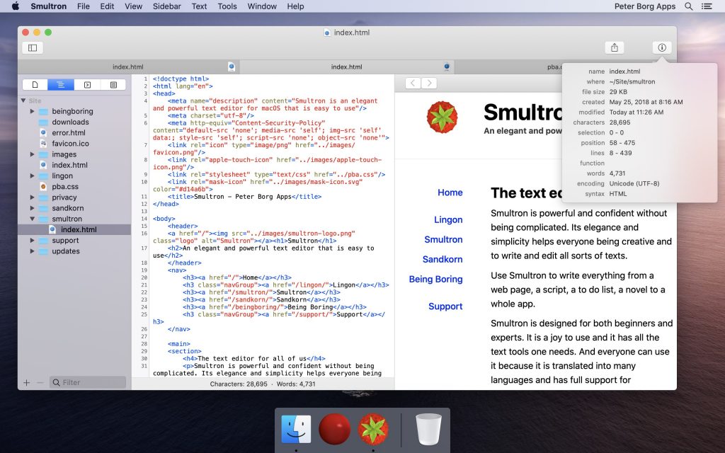 Smultron 12 for Mac Full Version Download