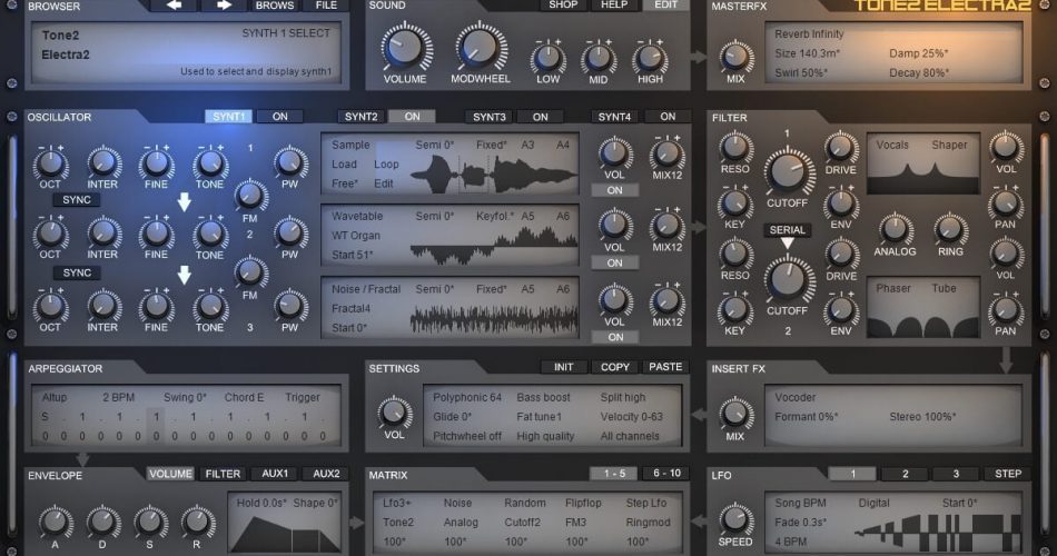 Tone2 Electra2 v2.6 Free Download