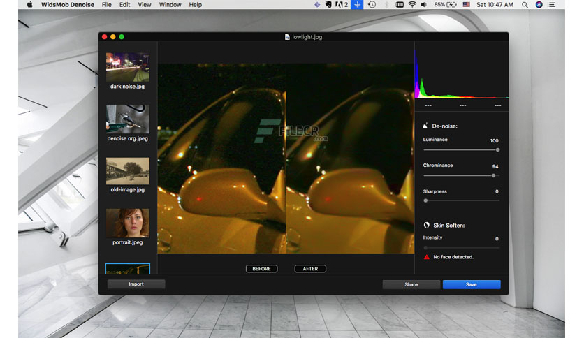 WidsMob Denoise 2 for Mac Free Download