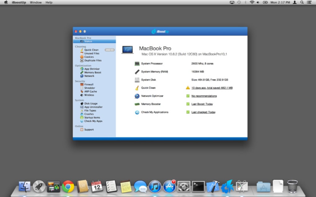 iBoostUp Premium 8 for Mac Free Download