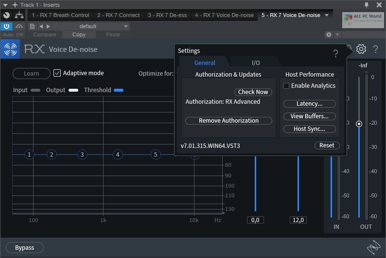 iZotope RX 7 Advanced Audio Editor for Mac OS X