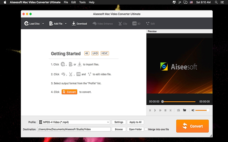 Aiseesoft Mac Video Converter Ultimate 10 Free Download