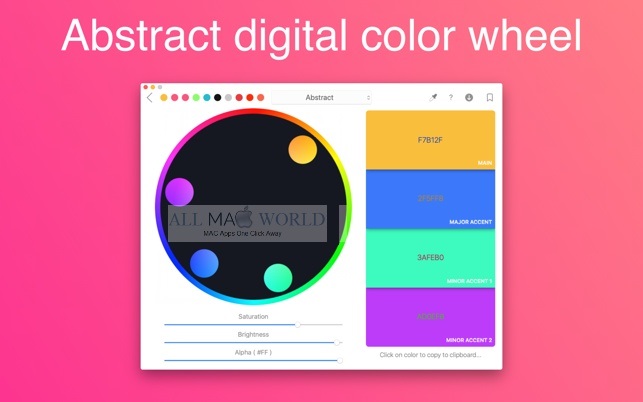 Color Wheel 7.6 Free Download for Mac
