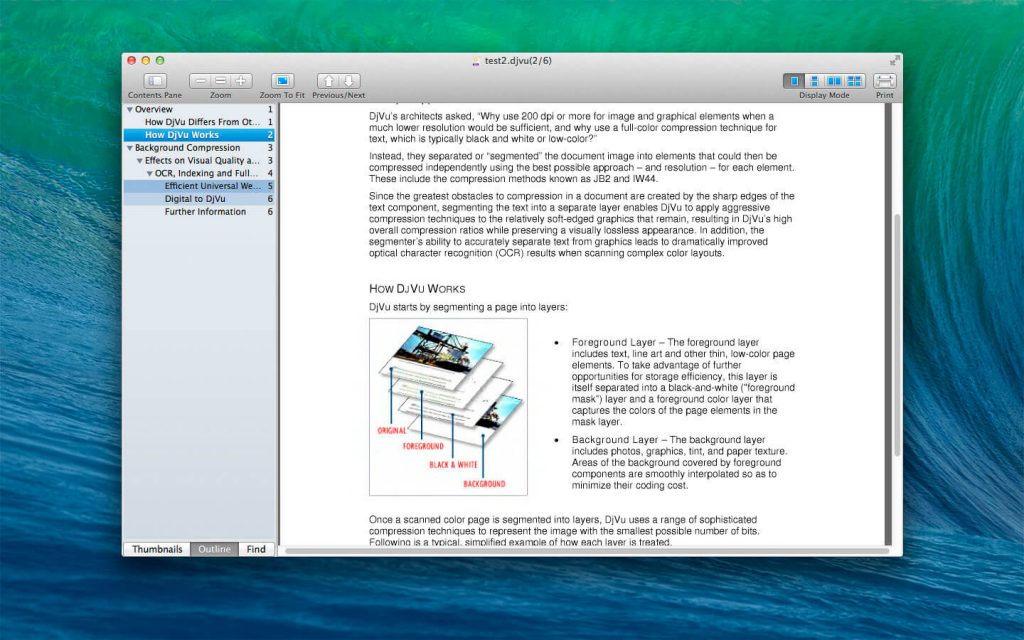 DjVu Reader Pro 2 for Mac OS X Free Download