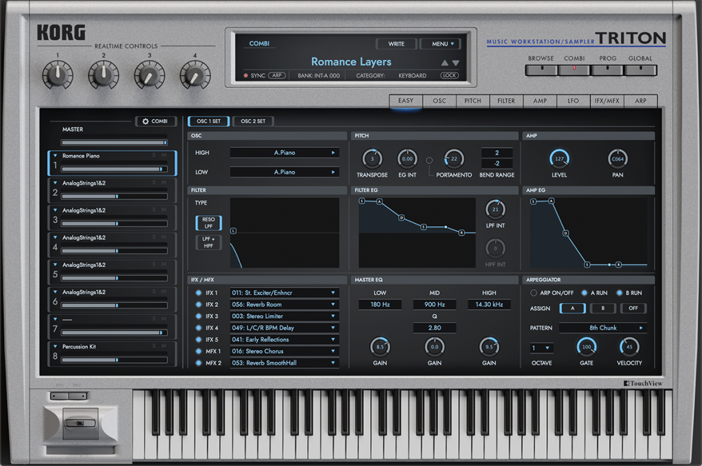 Korg TRITON 2021 for macOS Free Download