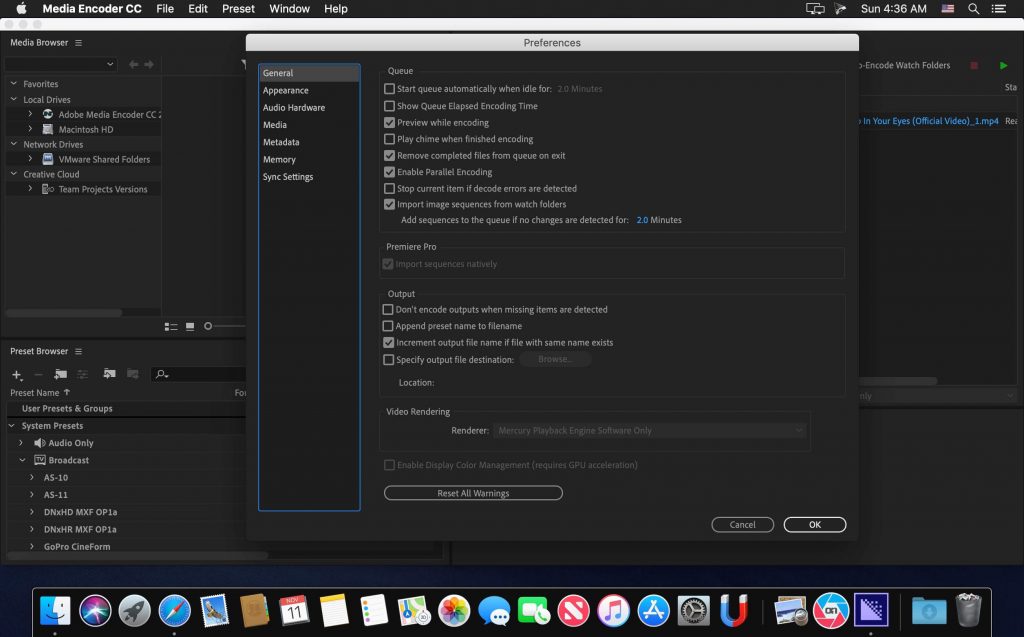 Download Adobe Media Encoder 2021 for Mac