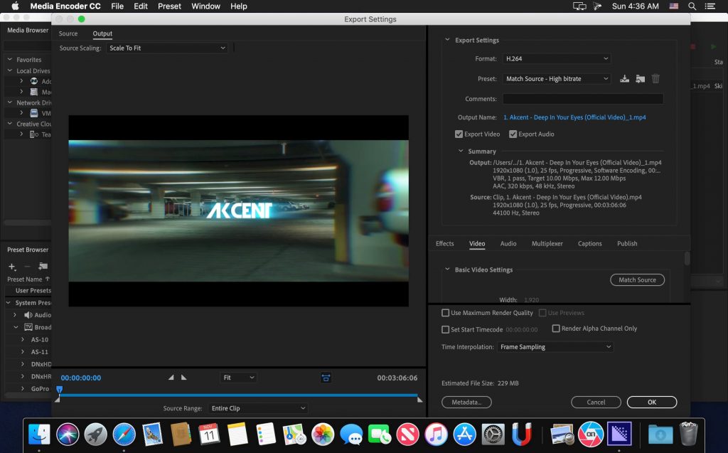 Adobe Media Encoder 2021 v15.4.1 for Mac Free Download