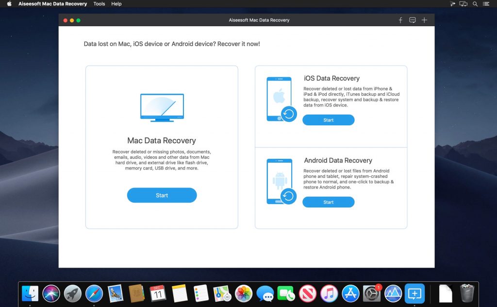 Aiseesoft Data Recovery 1.5 for Mac Download Free