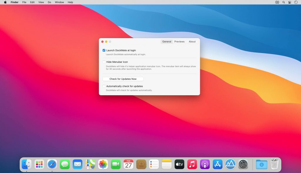 Dock Mate for macOS Free Download