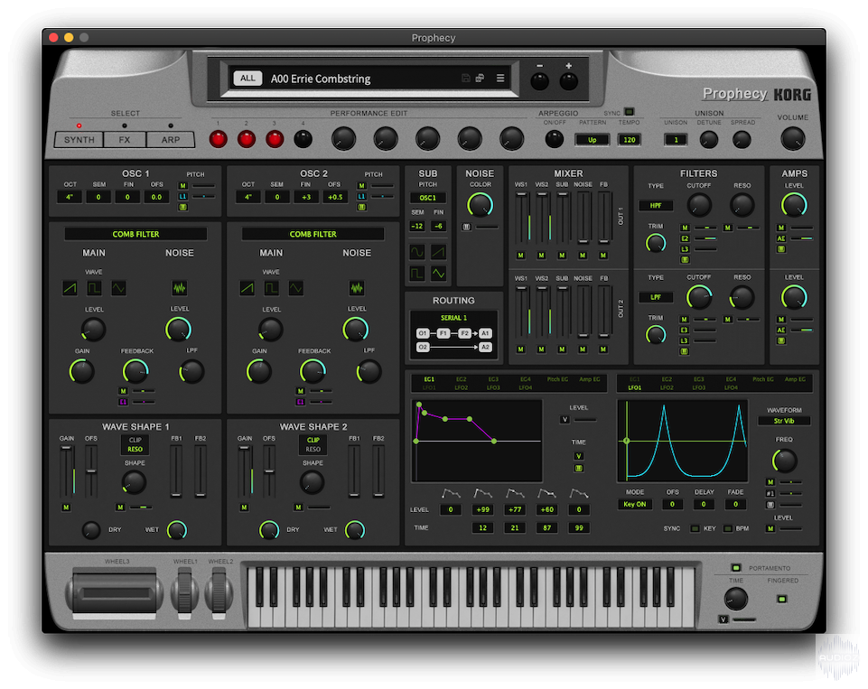 KORG Prophecy v1.0.2 for Mac Download Free