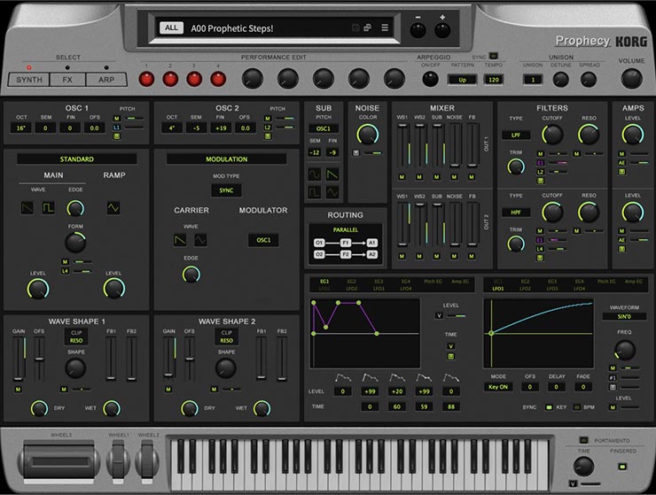 KORG Prophecy v1.0.2 for Mac Free Download