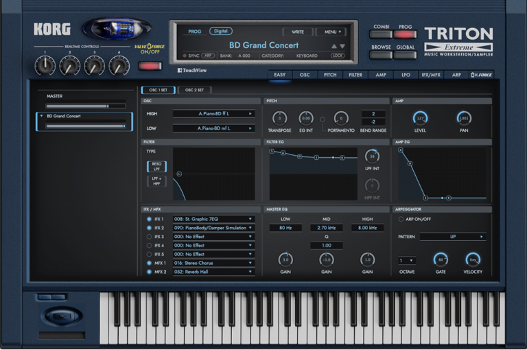 Korg TRITON Extreme 2022 for macOS Download