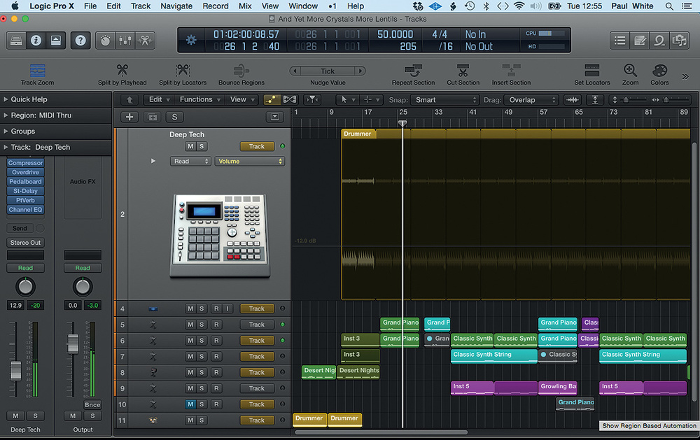 Logic Pro X 10.1.1 for macOS Sierra