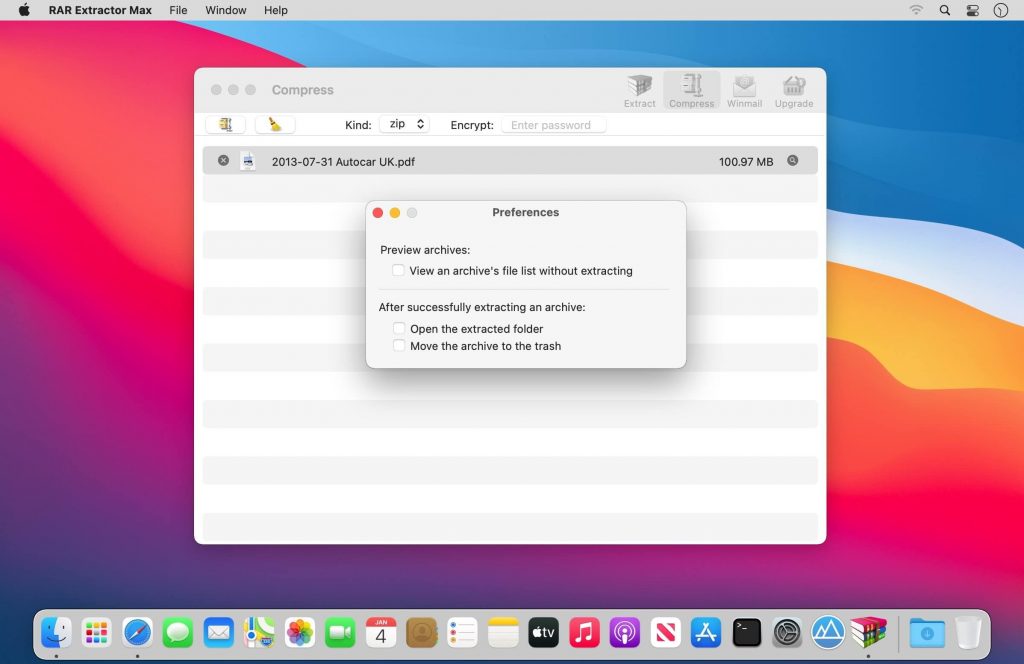 RAR Extractor - Unzip 8 for Mac Free Download