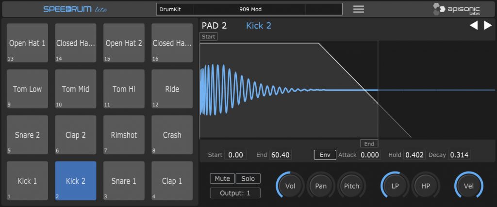 Apisonic Labs Speedrum for Mac Free Download