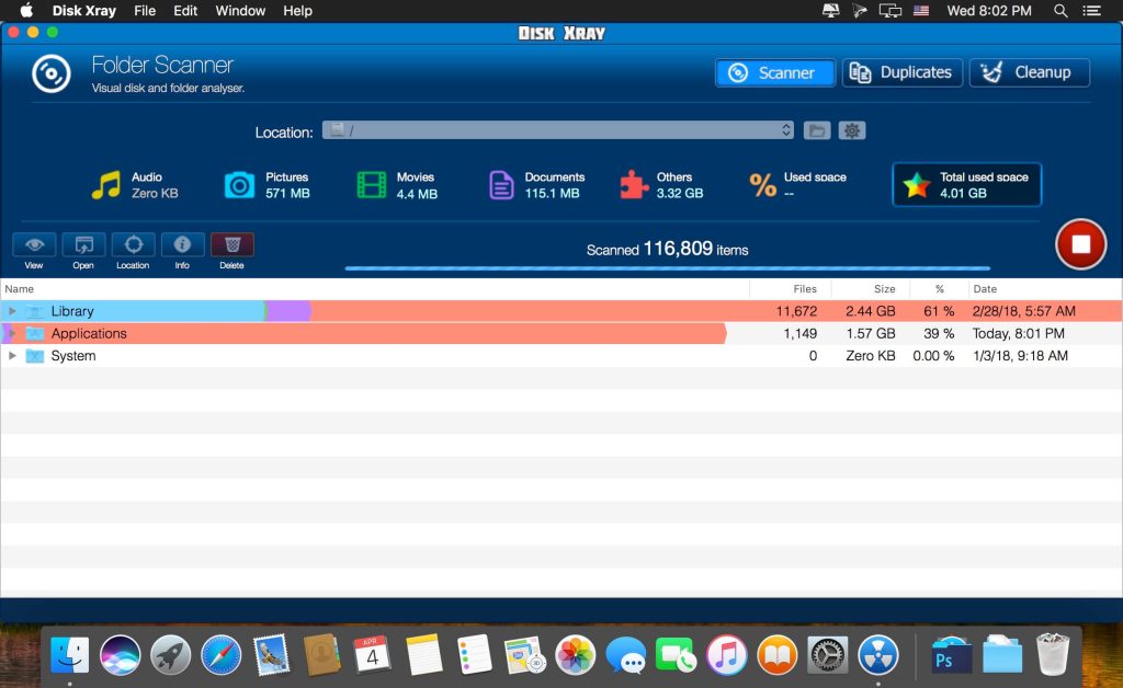 Disk Xray 2.8 for MacOS Free Download