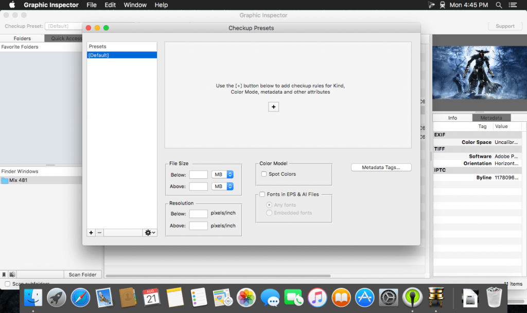 Graphic Inspector 2.6 for Mac Full Version Download