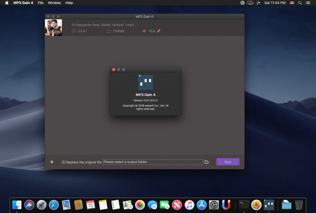 MP3 Gain 4 for Mac Full Version Free Download