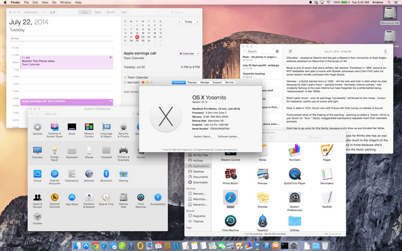 Niresh Mac OS X Yosemite 10.10.1 Full Version