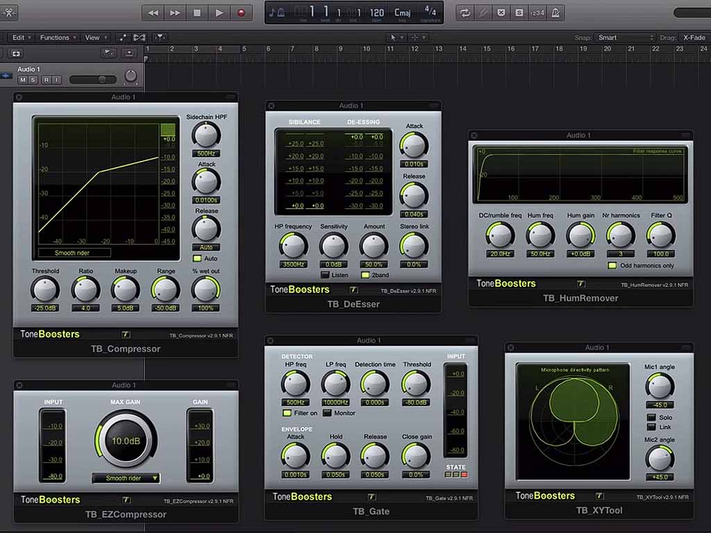 ToneBoosters Plugin Bundle for Mac Free Download