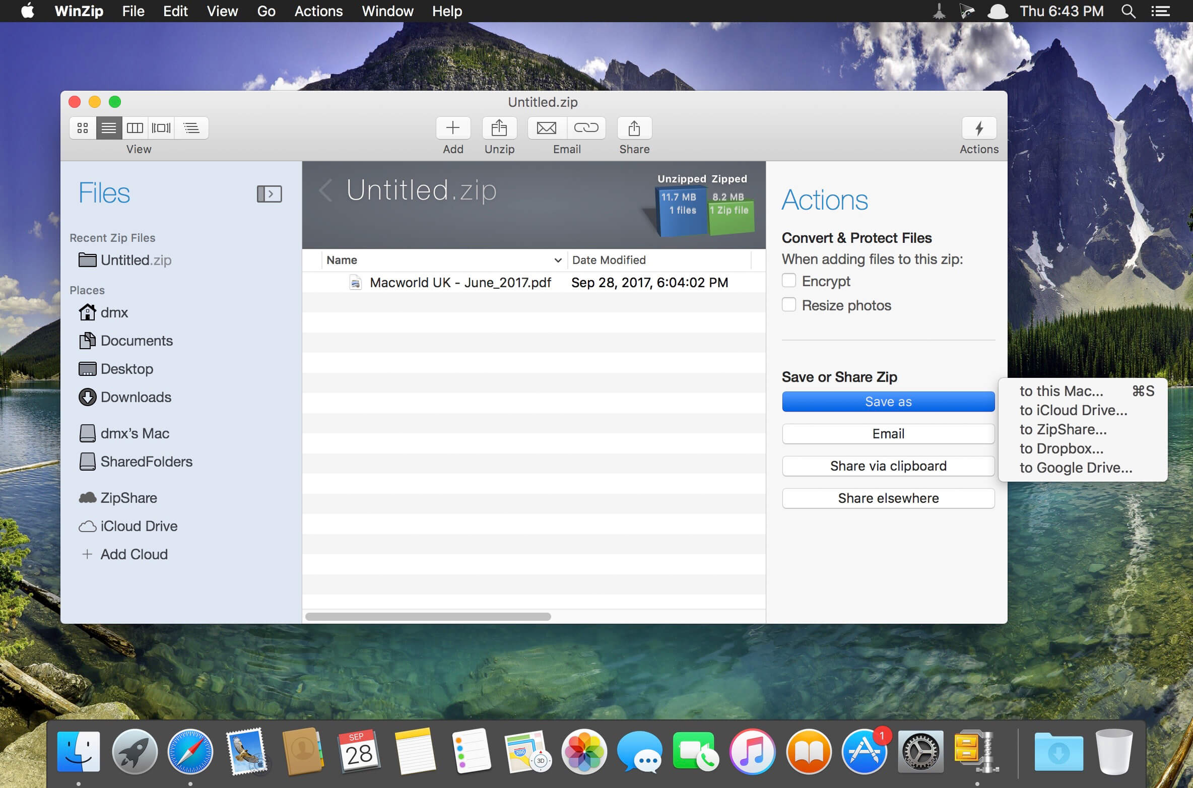 WinZip Mac Pro Free Download