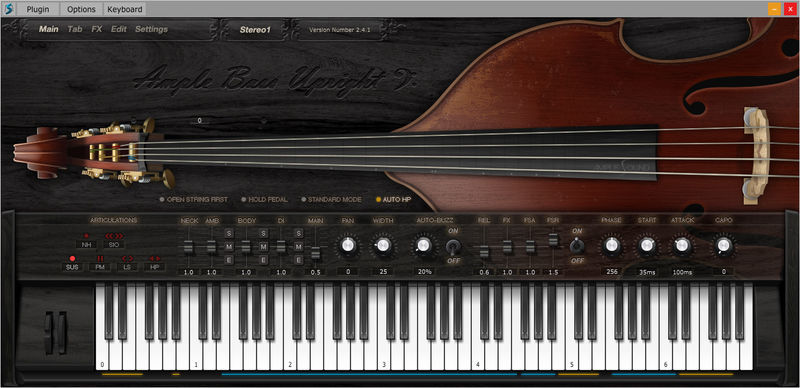 Ample Bass Upright for Mac Free Download