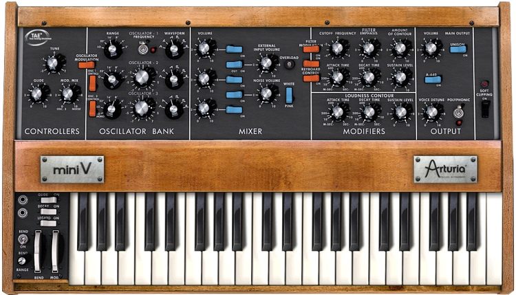 Arturia Mini V3 for Mac for Free Download