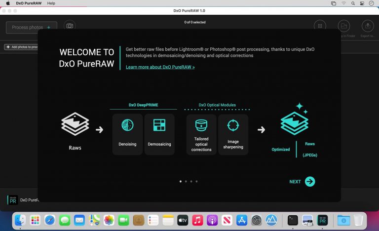 DxO PureRAW 1.5 for Mac Free Download
