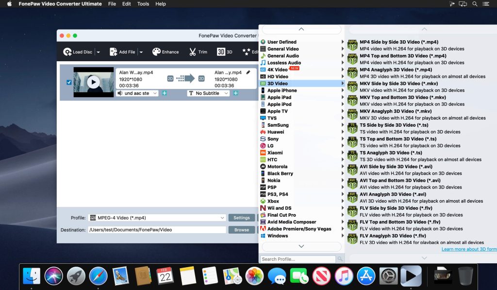 FonePaw Video Converter Ultimate for Mac Free Download