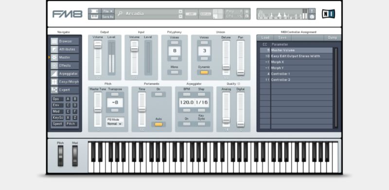 Native Instruments FM8 for MacOS Free Download